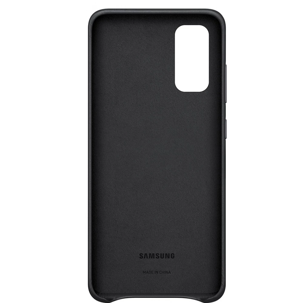 SAMSUNG EF-VG980 Leather Back Cover Samsung Galaxy S20 negru