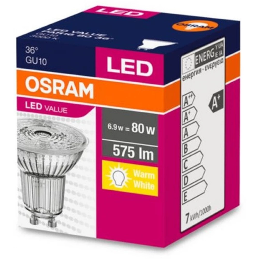 Купить светодиодную лампу osram. Osram Dim par16 gu10. Лампочки Osram par16 80 100. Osram lv par16. Osram led 9,6w gu10 PARATHOM par16.