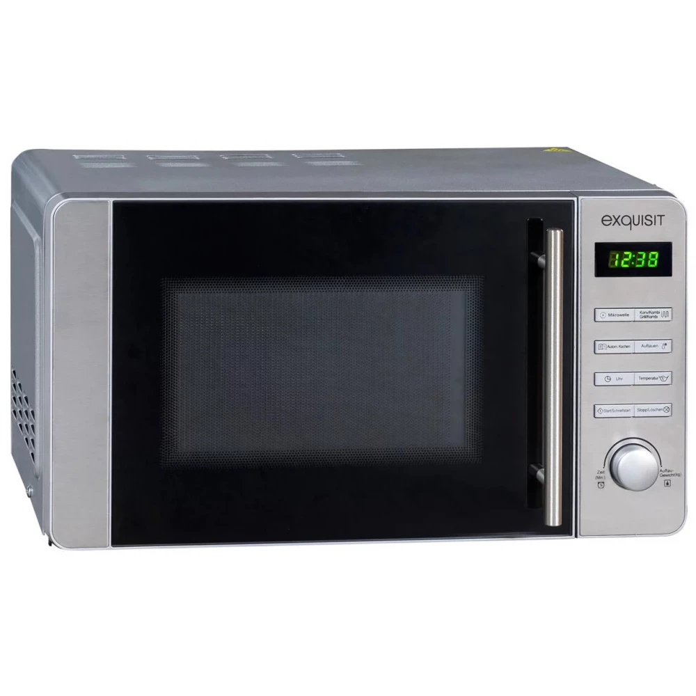 EXQUISIT MW8020H Microwave oven 800 W / 1000 W silver - iPon - hardware and  software news, reviews, webshop, forum