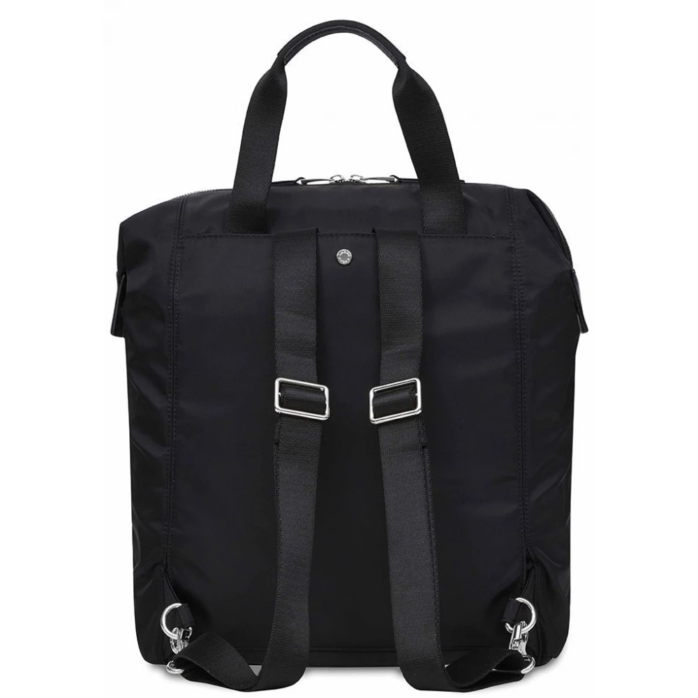 KNOMO Mini Chiltern Laptop Tote Backpack 13 black iPoncomp