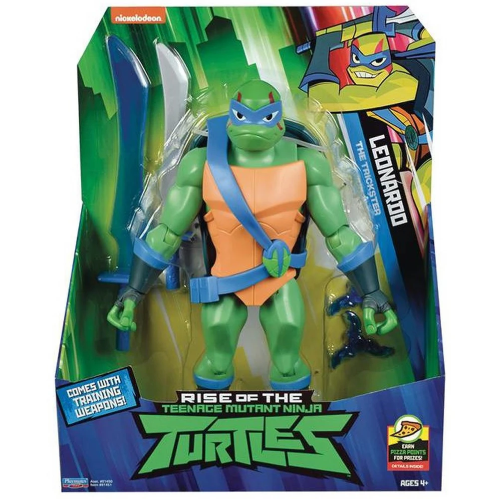Playmates Toys Rise Of The Teenage Mutant Ninja Turtles Leonardo Figura Coach Fegyverekkel Ipon Hardware And Software News Reviews Webshop Forum