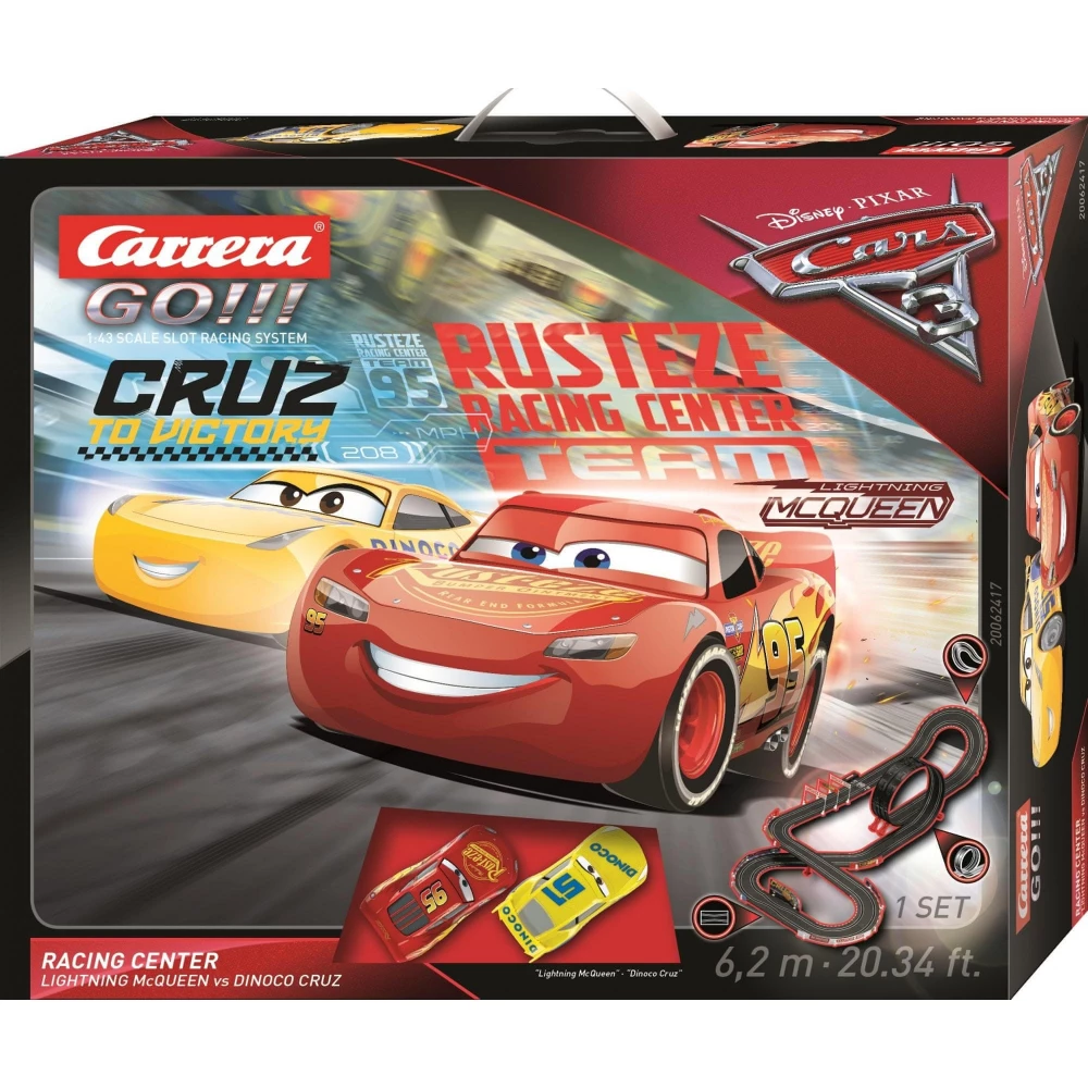CARRERA-TOYS GO!!! Disney Cars 3 - Racing Center racetrack set - iPon -  hardware and software news, reviews, webshop, forum