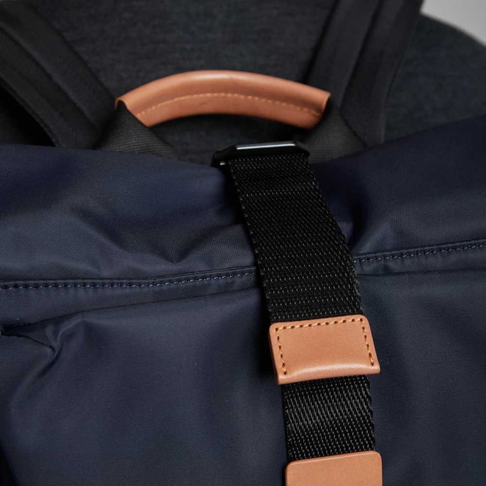 KNOMO Novello Roll Top Laptop Backpack 15