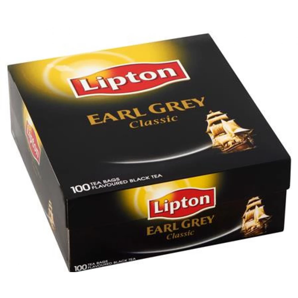 LIPTON Earl grey Fekete tea 100x1.5 g