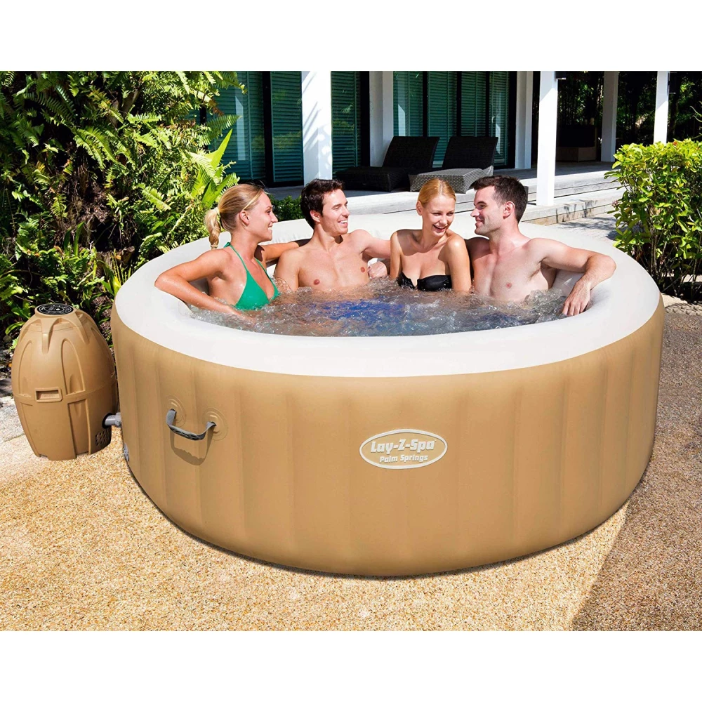 BESTWAY 54129 Lay-Z-Spa Palm Springs AirJet Heated 6 personal Jacuzzi -  iPon - hardware and software news, reviews, webshop, forum