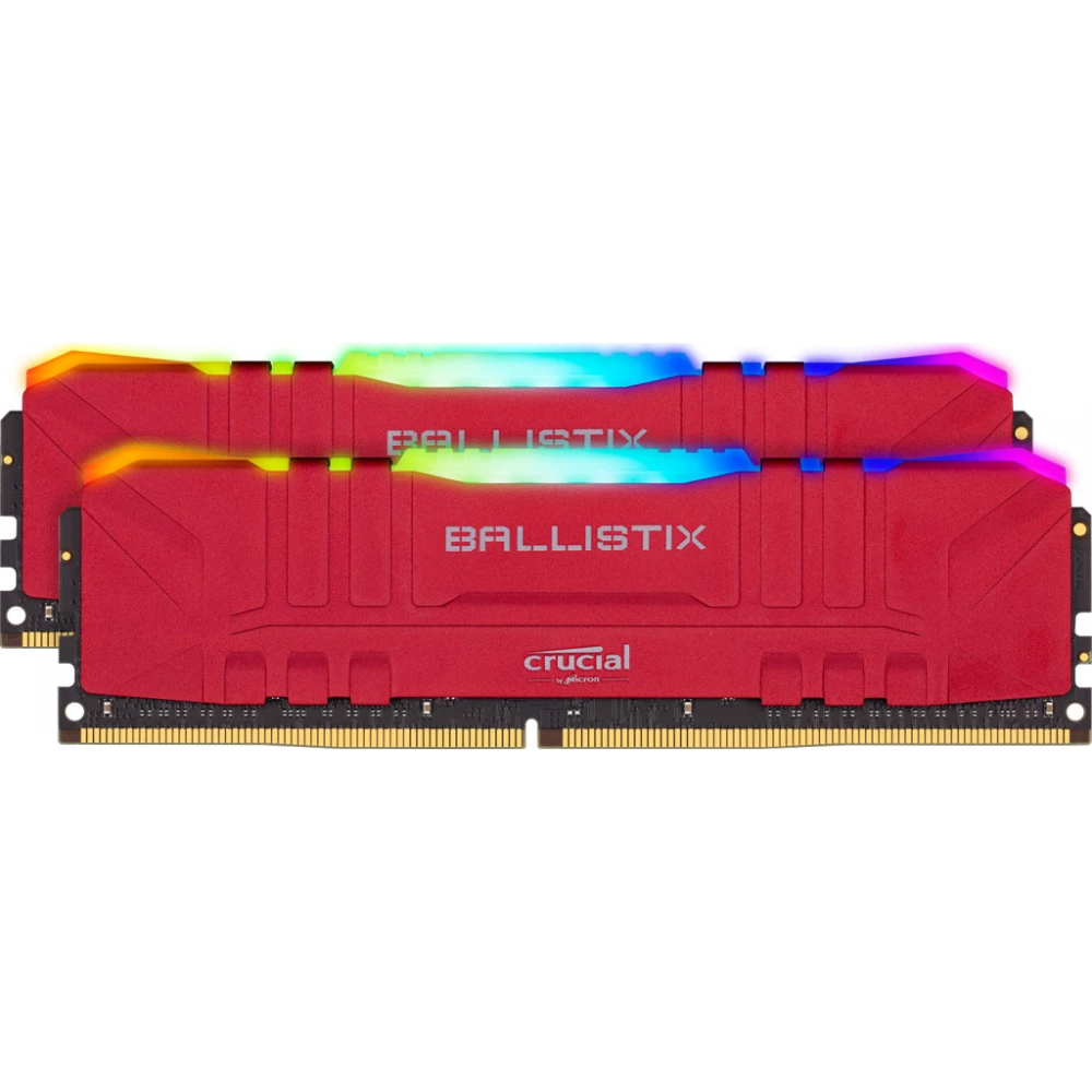 CRUCIAL 32GB Ballistix RGB DDR4 3000MHz CL15 KIT BL2K16G30C15U4RL CRUCIAL 32GB Ballistix RGB DDR4 3000MHz CL15 KIT BL2K16G30C15U4RL