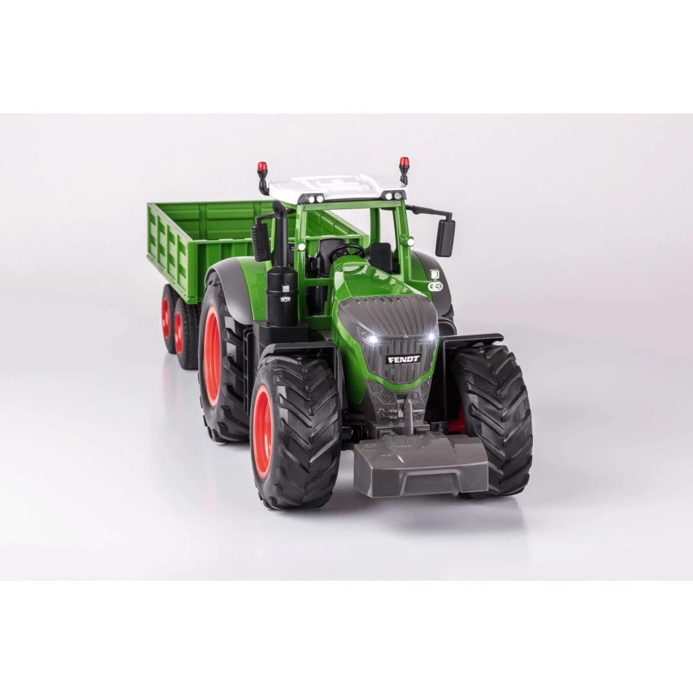 CARSON Tractor trailer ultra mini remote green