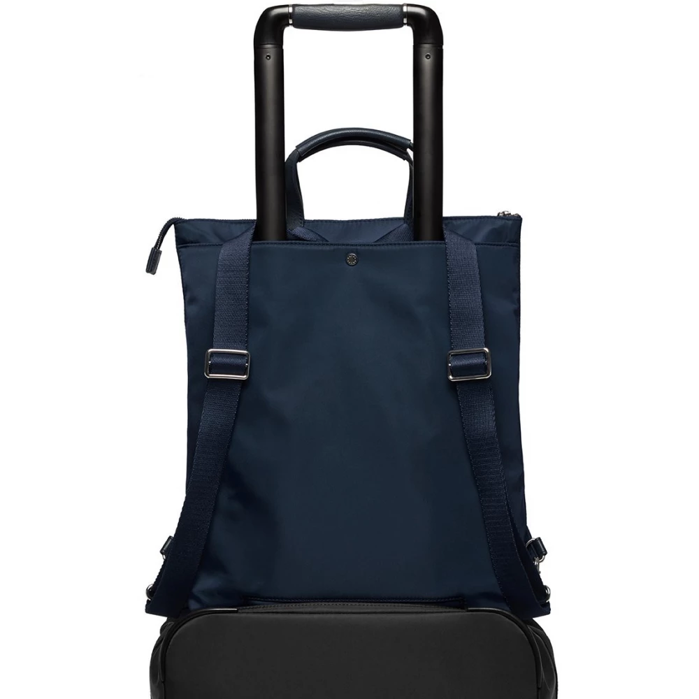 KNOMO Harewood Laptop Tote Backpack 15 dark blue iPoncomp