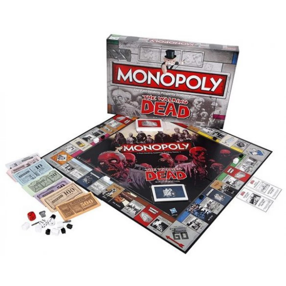 Monopoly The Walking Dead Survival Edition Hasbro 