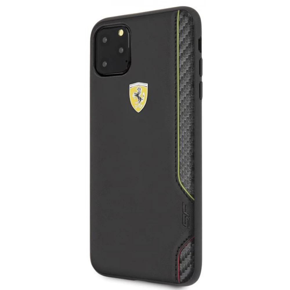 CG MOBILE PU Haut Rückendeckung Hülle Kohlefaser Ferrari on Track baumeln  iPhone 11 Pro Max schwarz - iPon - Hardware und Software Nachrichten,  Teste, Webshop, Forum