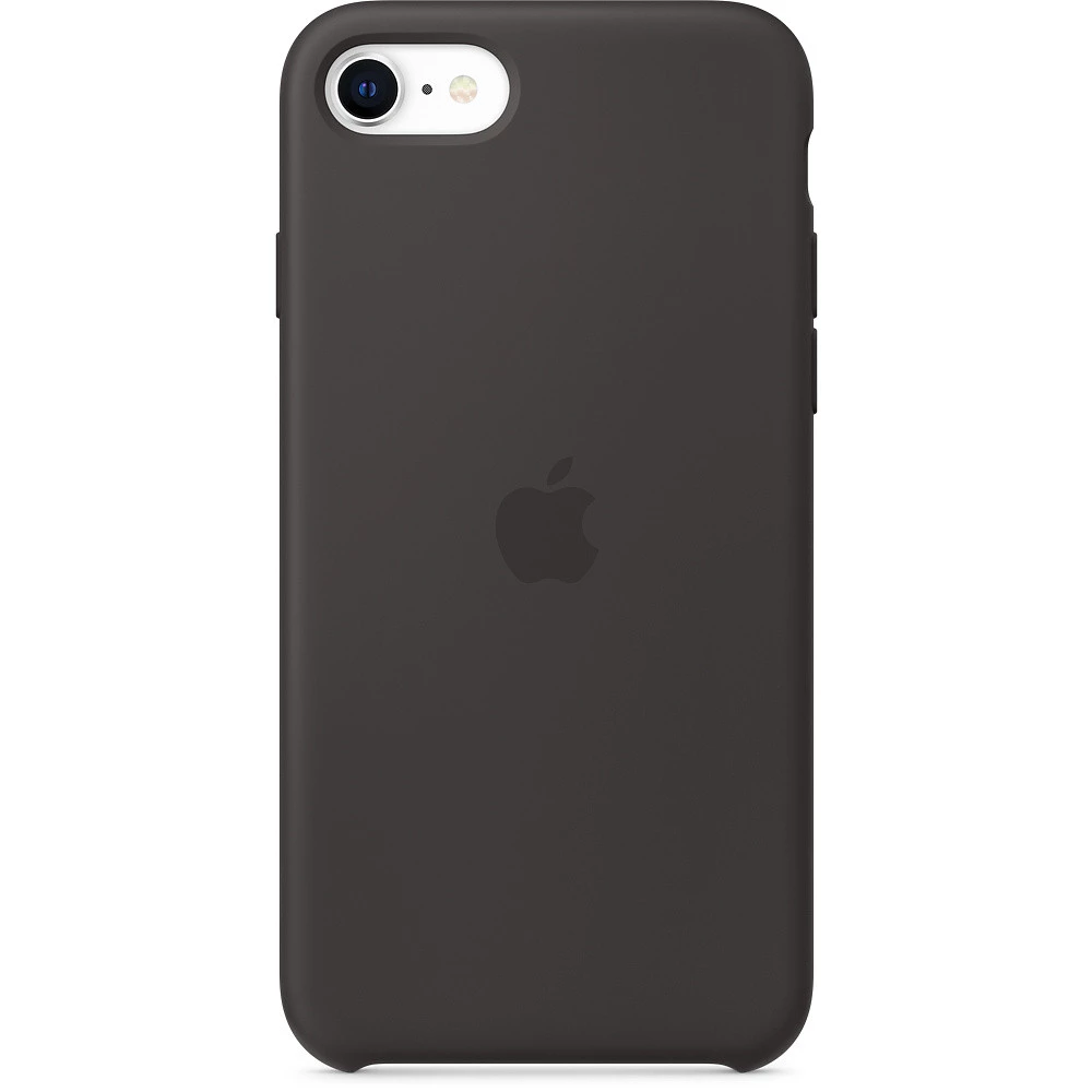 APPLE iPhone SE Silikonhülle schwarz