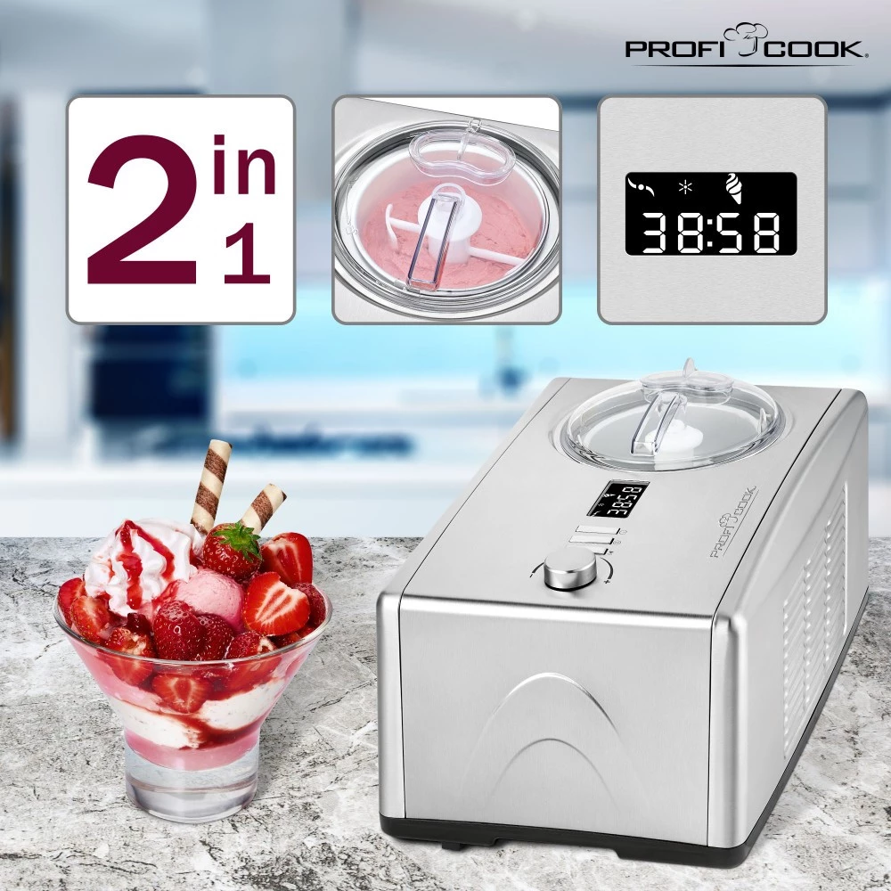 Profi cook ice cream maker online