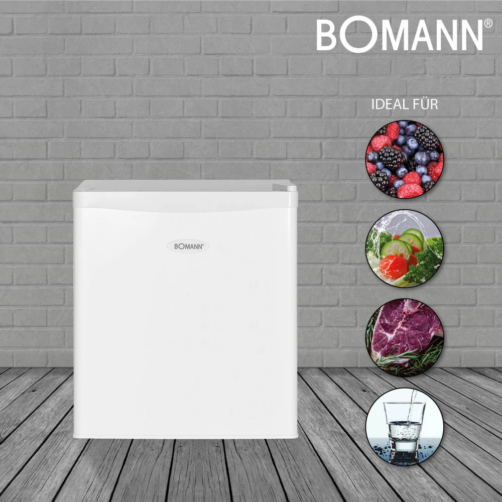 738900 Bomann Bomann KB 389 Refrigerator with freezer compartment freestanding width 