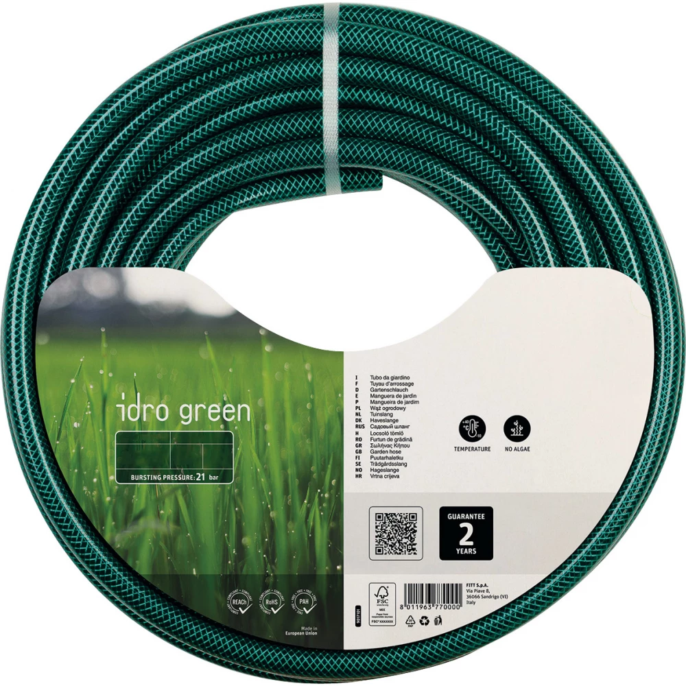 FITT Watering Hose base category 1" 25m 18B IDRO GREEN FITT Watering Hose base category 1" 25m 18B IDRO GREEN