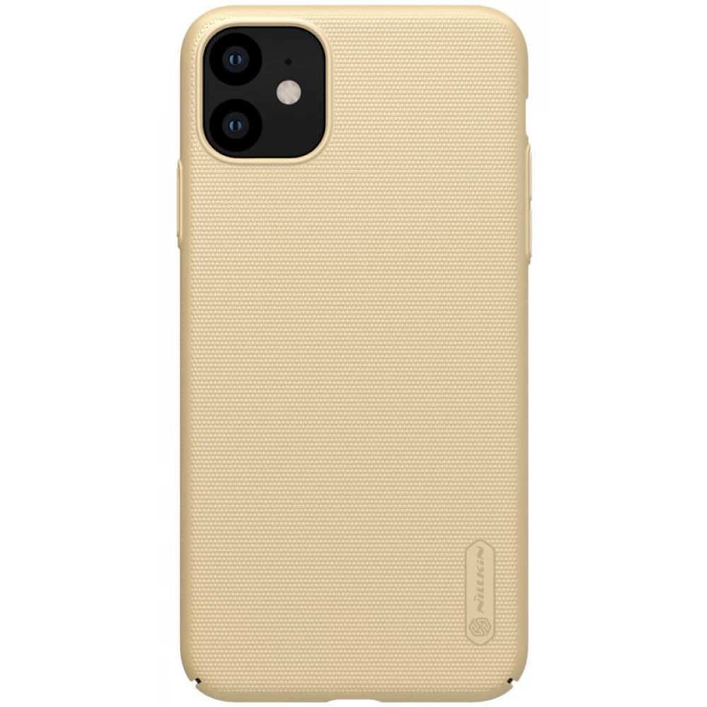 NILLKIN Super Frosted Rückendeckung Hülle iPhone 11 Gold NILLKIN Super Frosted Rückendeckung Hülle iPhone 11 Gold