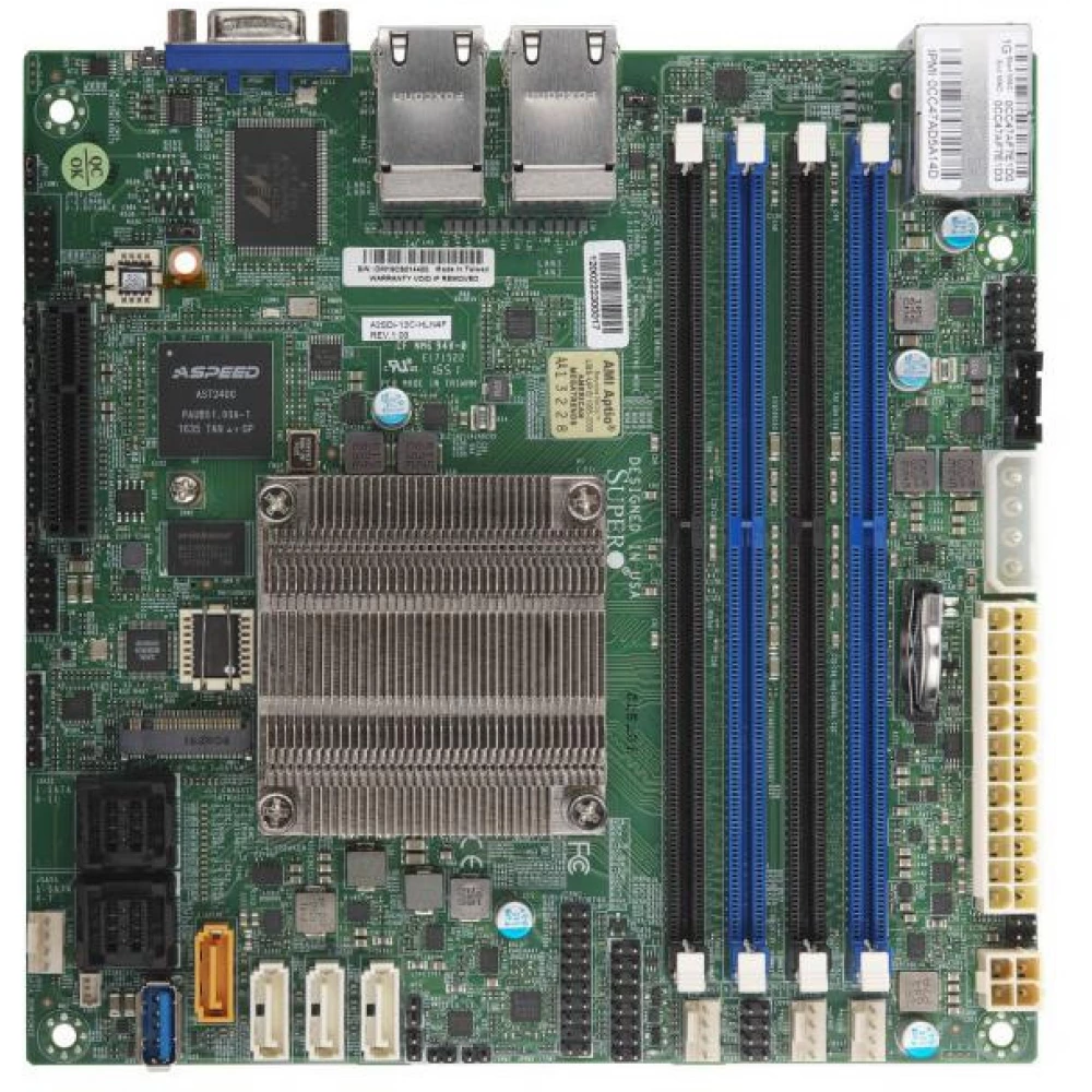 SUPERMICRO A2SDi-8C-HLN4F SUPERMICRO A2SDi-8C-HLN4F