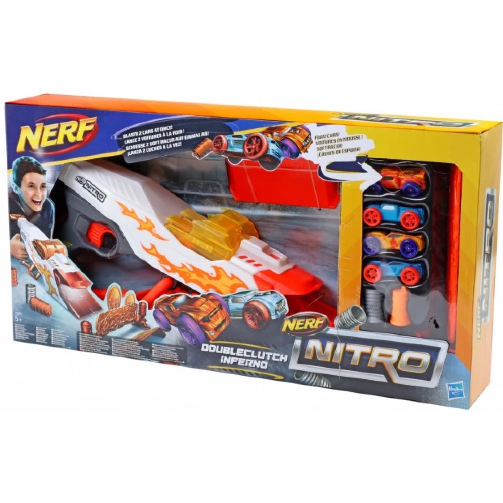 Hasbro Nerf Nitro DoubleClutch Inferno E0858EU4 