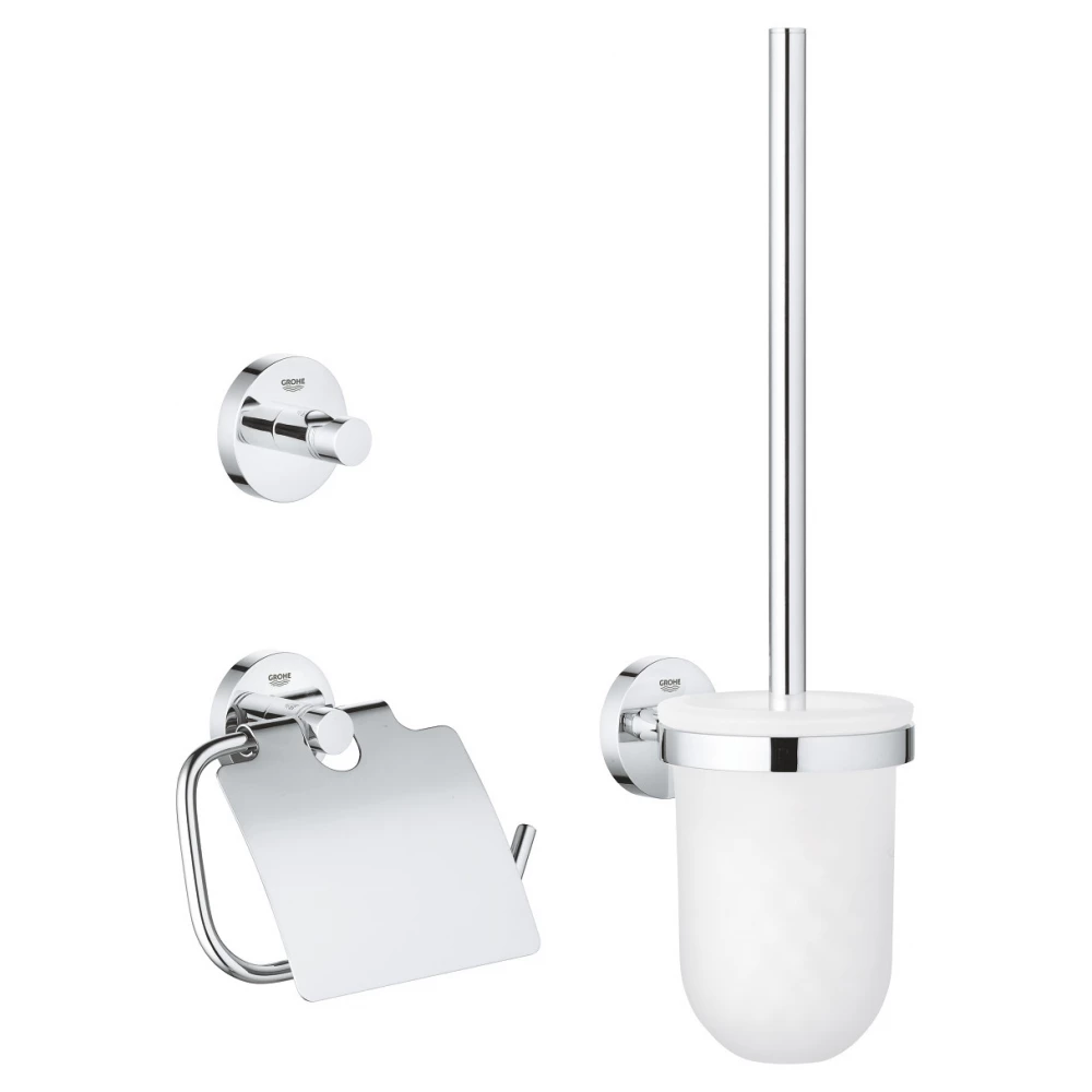 GROHE Essentials bathroom accessories set 3 az 1-ben (40407001) - iPon hardware software news, reviews, webshop, forum