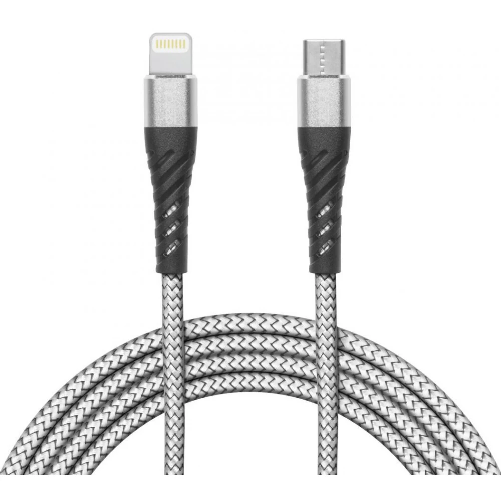OEM USB 2.0 Type C Lightning Átalakító Szürke 2m 55434-2 OEM USB 2.0 Type C Lightning Átalakító Szürke 2m 55434-2