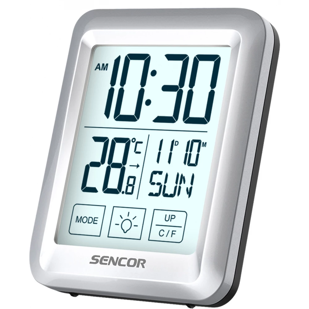 Sencor Sws 1918 Thermometer Alarm Clock Silver Grey Ipon Hardware And Software News Reviews Webshop Forum