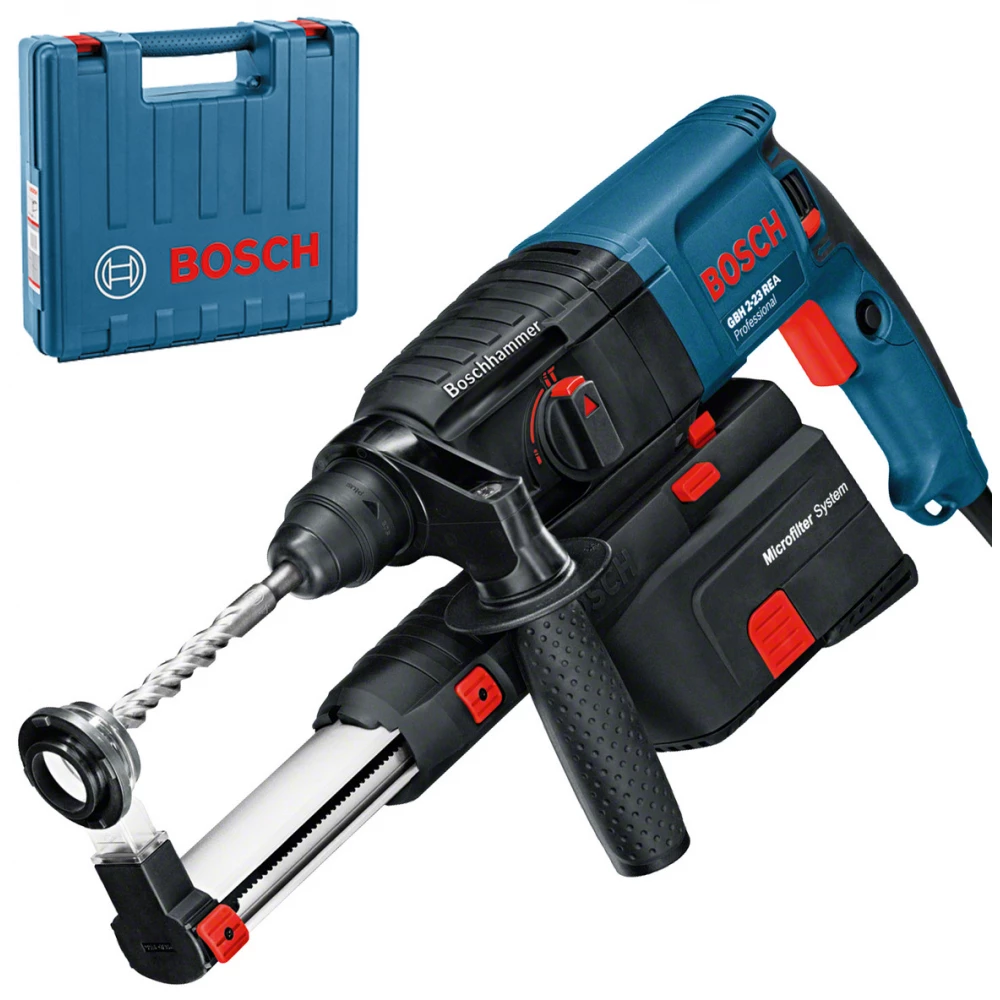 BOSCH GBH 2-23 REA Professional Rotary hammer dust extraction and SDS plus  system - iPon - hardware and software news, reviews, webshop, forum