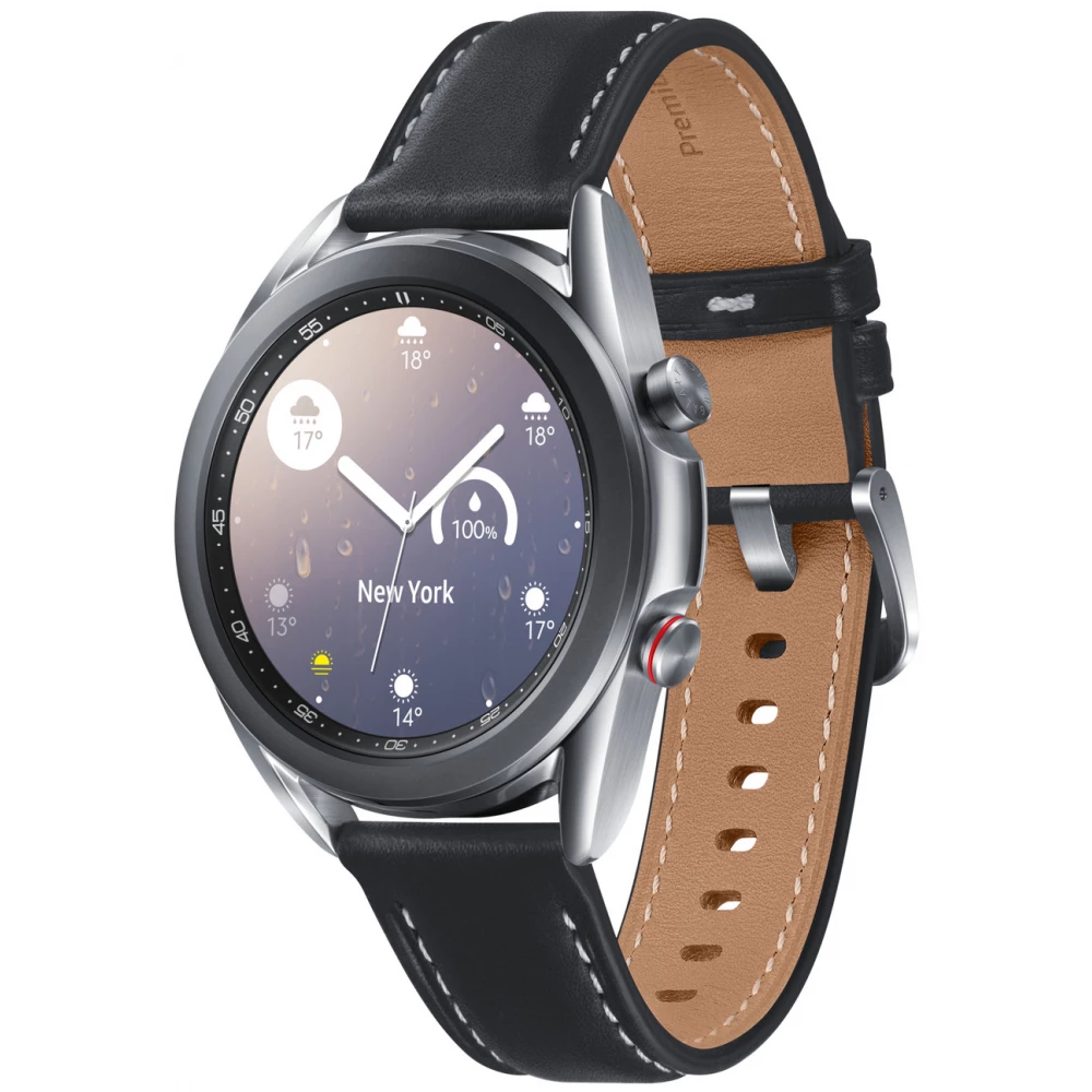 SAMSUNG SM R855 Galaxy Watch 3 eSIM 41mm Stahl Silber iPonshop