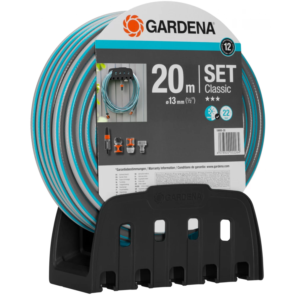GARDENA 18005-50 Zidni crijevo crijevo + sa konektorom + fecskendővel (Basic vraća) GARDENA 18005-50 Zidni crijevo crijevo + sa konektorom + fecskendővel (Basic vraća)