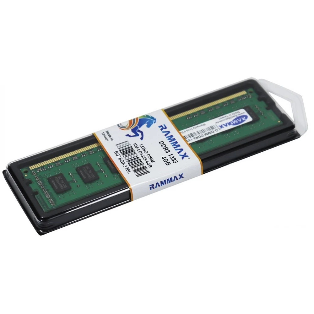 RAMMAX 4GB DDR3 1333MHz RM-LD1333-4GB RAMMAX 4GB DDR3 1333MHz RM-LD1333-4GB