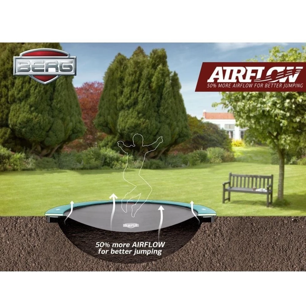 BERG Toys Champion FlatGround trampoline 330 grey - iPon - hardware software news, reviews, forum