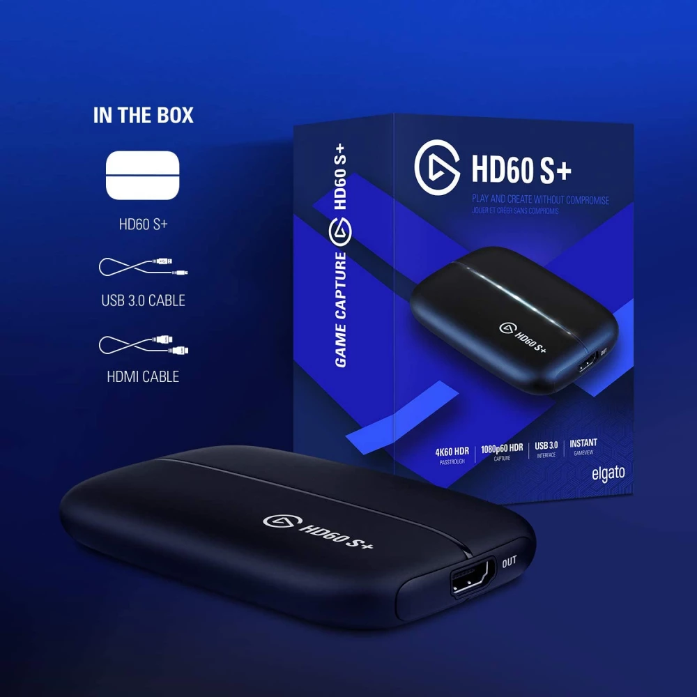 ELGATO Game Capture HD60 S+ - iPoncomp.com