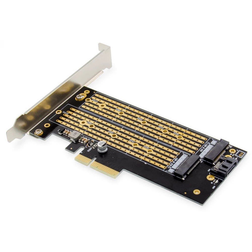 DIGITUS DS-33172 M.2 NGFF / NMVe SSD PCI Express 3.0 (x4) Add-On Card