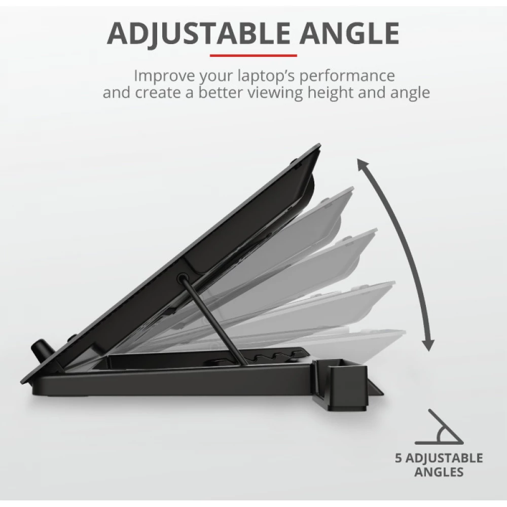 TRUST 23581 GXT 1125 Quno Laptop Cooling Stand iPon.hu