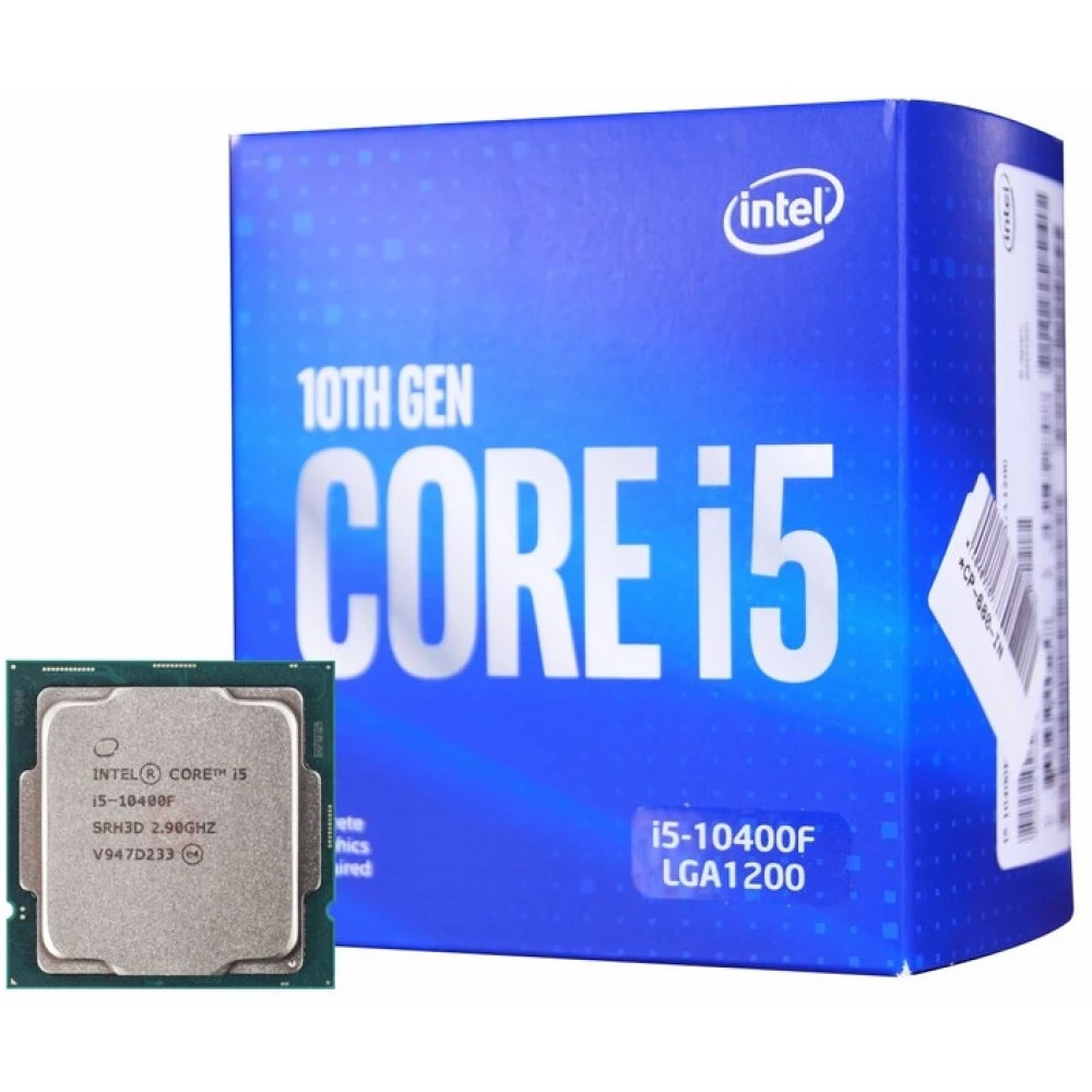 Intel Core i5-10400F i5 10400F CPU Processor 65W 2.9 GHz Six-Core  Twelve-Thread LGA1200