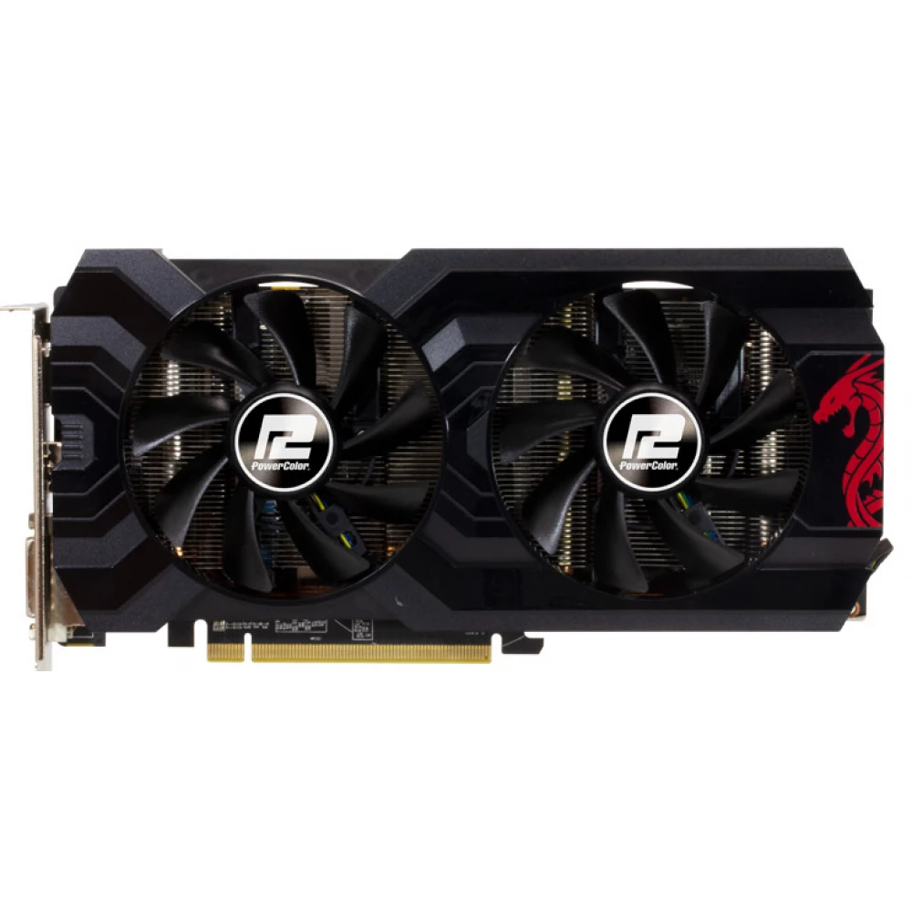 POWERCOLOR AXRX 570 4GBD5 DHDV3 OC RX 570 4GB GDDR5 Red Dragon PCIE iPoncomp