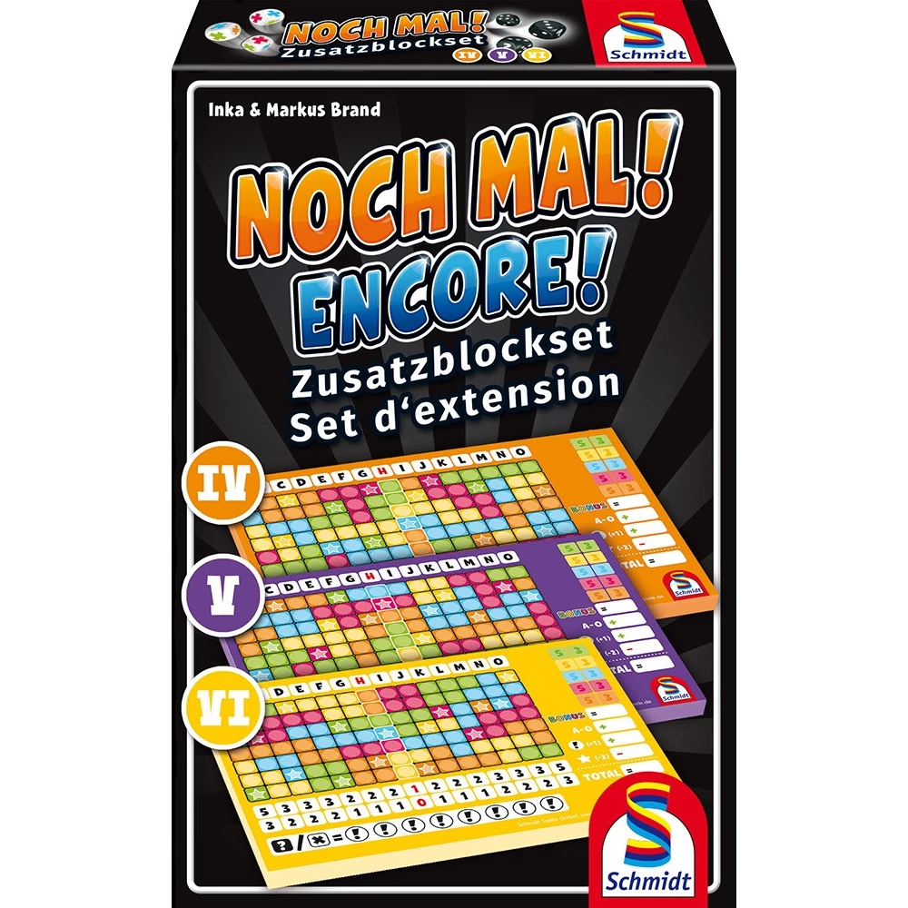 SCHMIDTSPIELE Noch mal! Encore! dodatna pages (IV V VI) SCHMIDTSPIELE Noch mal! Encore! dodatna pages (IV V VI)