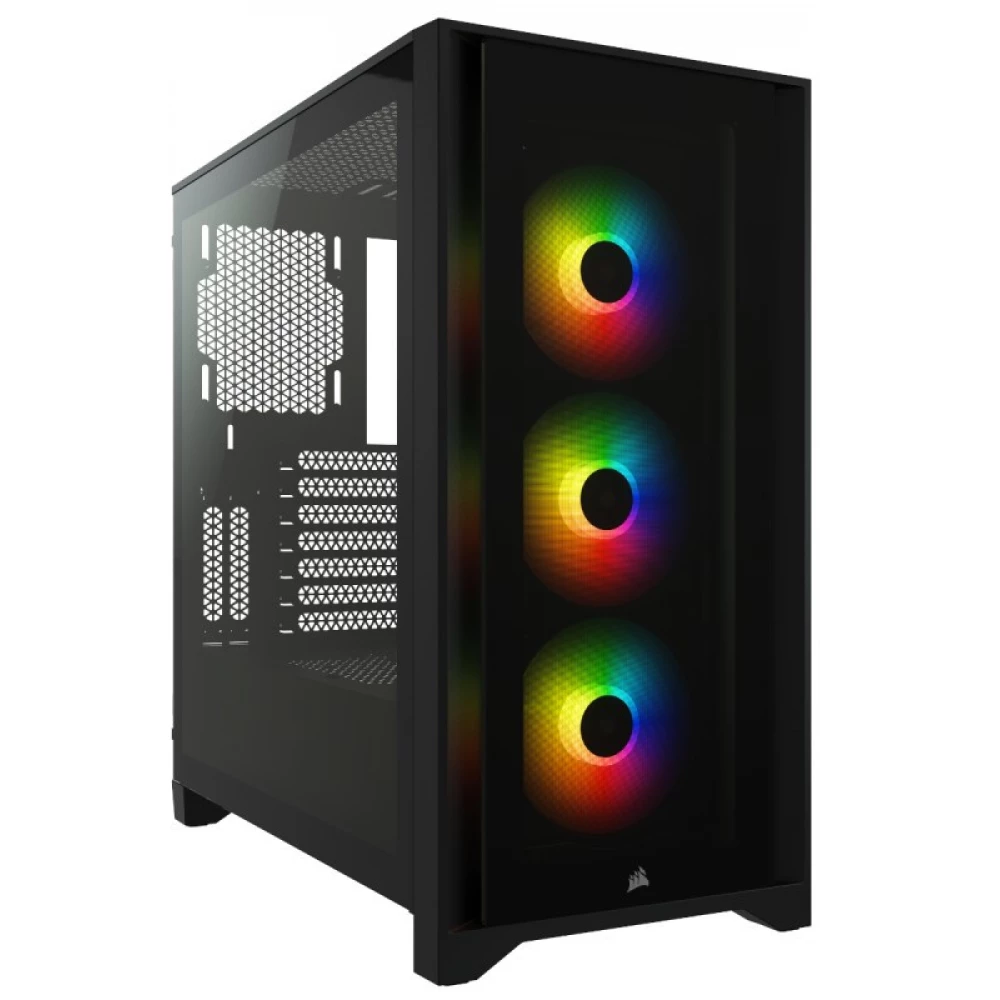 strubehoved Eastern rustfri CORSAIR iCUE 4000X RGB TG black - iPon - hardware and software news,  reviews, webshop, forum