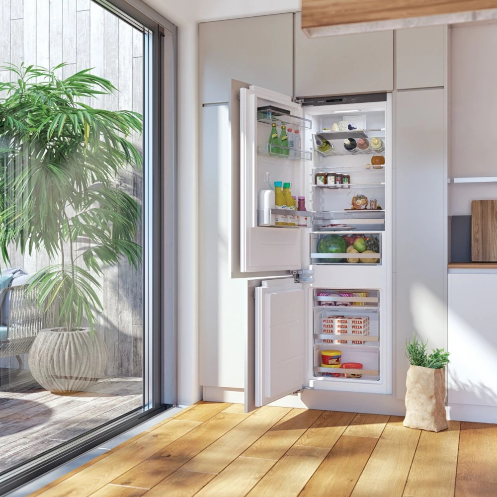 GORENJE NRKI5182A1 Refrigerator combined mountable A white iPoncomp