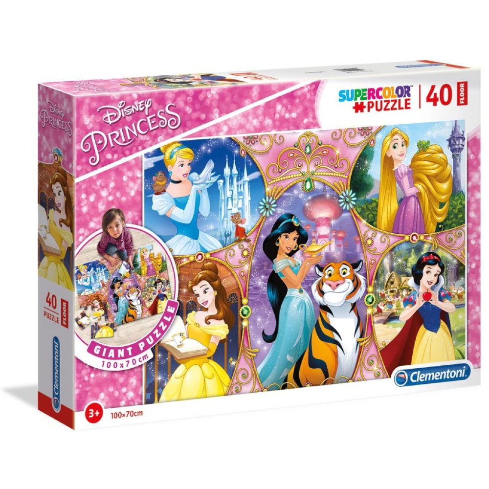CLEMENTONI 40 darabos puzzle - Disney hercegnők CLEMENTONI 40 darabos puzzle - Disney hercegnők