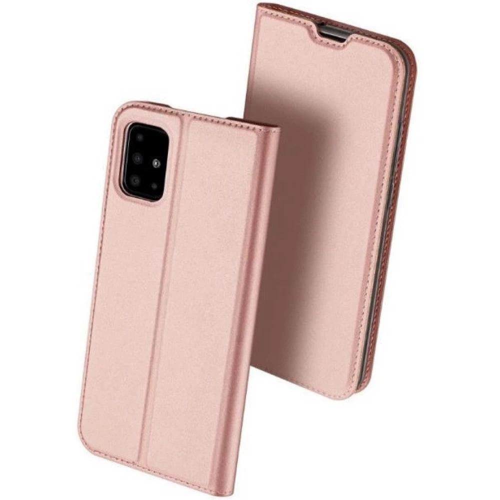 DUX DUCIS Side blooming case stand Xiaomi Redmi Note 10 Pro Red Gold