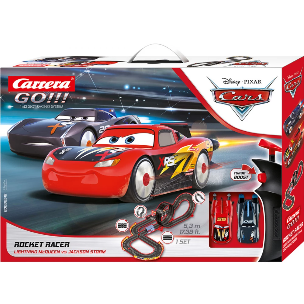 CARRERA-TOYS GO!!! Disney Pixar Cars Rocket Racer racetrack set - iPon -  hardware and software news, reviews, webshop, forum