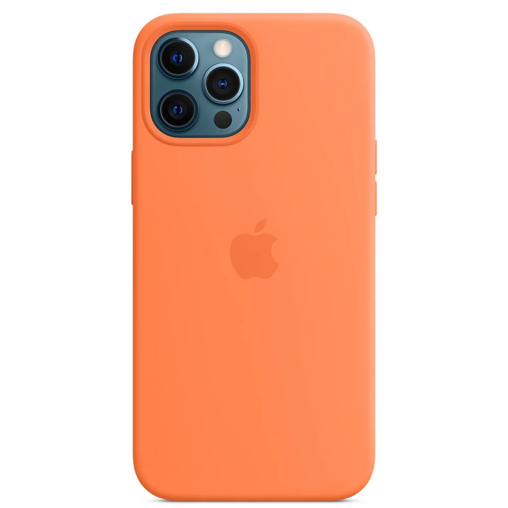 APPLE MagSafe rögzítésű szilikon tok iPhone 12 Pro Max kumkvat APPLE MagSafe rögzítésű szilikon tok iPhone 12 Pro Max kumkvat
