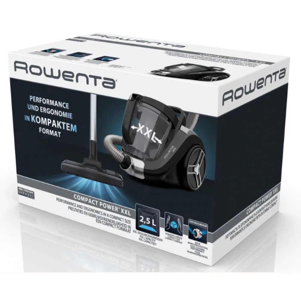 ROWENTA RO4825EA Compact Power Cyclonic Vacuum cleaner grey / black - iPon  - hardware and software news, reviews, webshop, forum