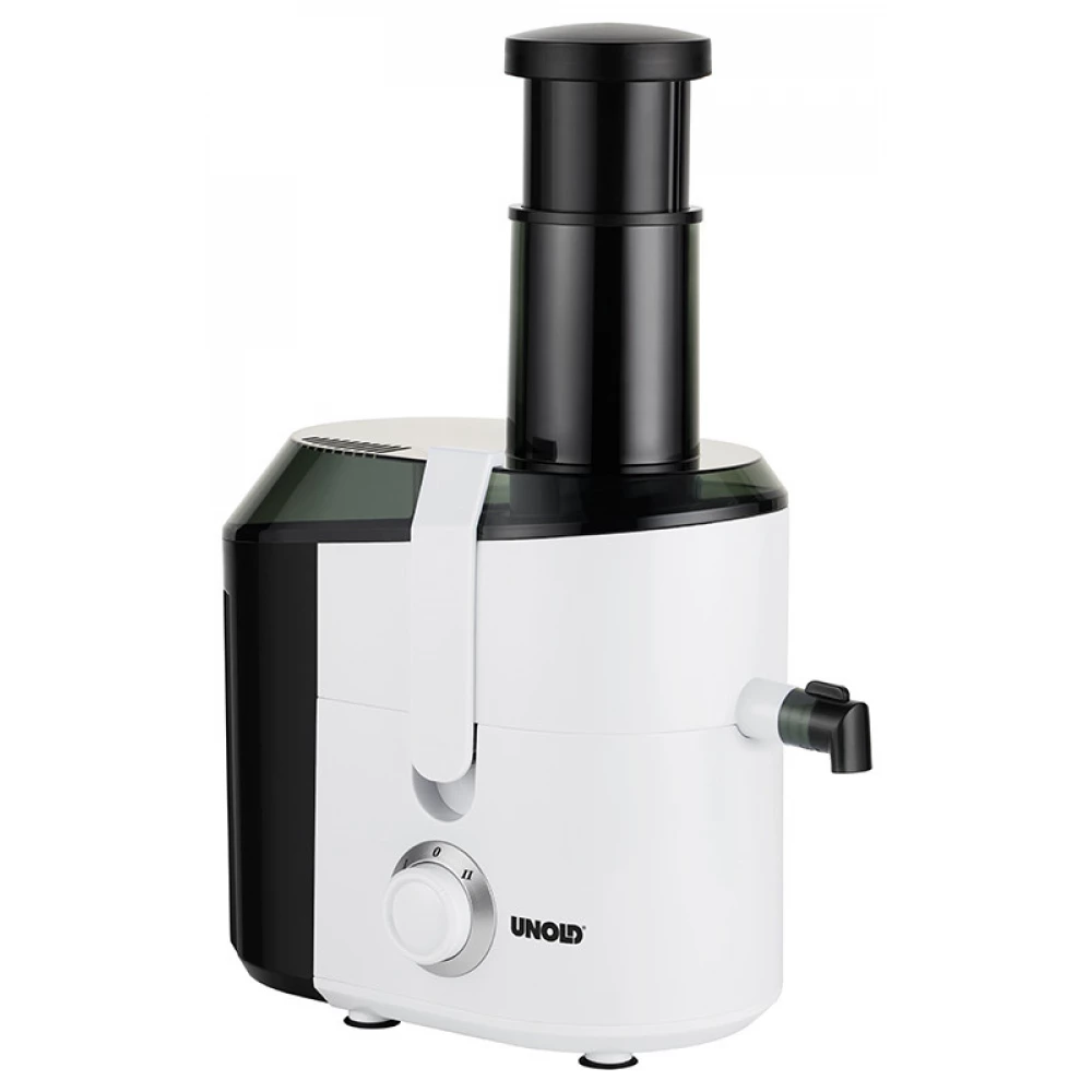 UNOLD 78220 Hurricane Gyümöcscentrifuga 400 W 1.5 L white / black UNOLD 78220 Hurricane Gyümöcscentrifuga 400 W 1.5 L white / black