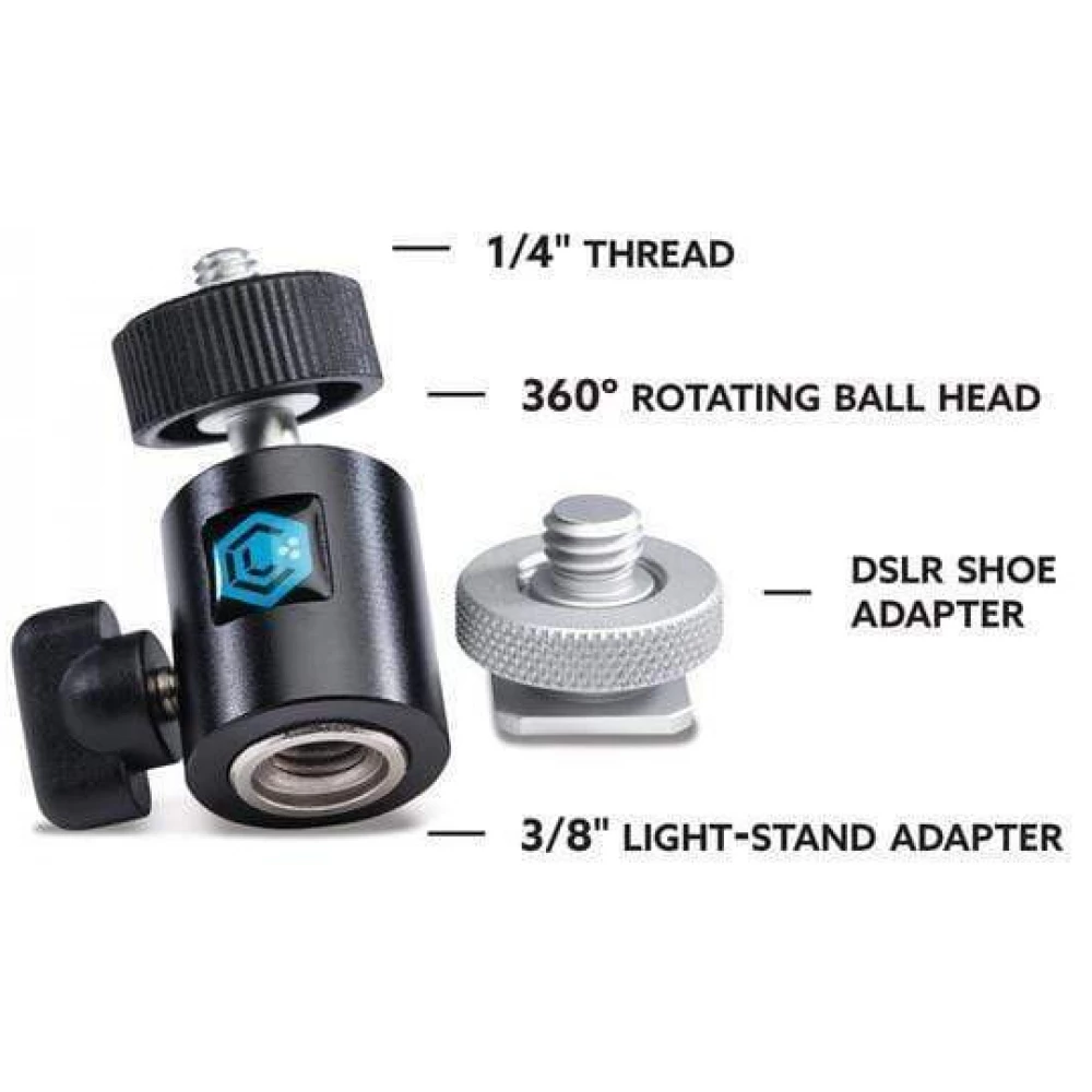 LUMECUBE 2.0 Portable Lighting Kit PLUS iPon hardware and software