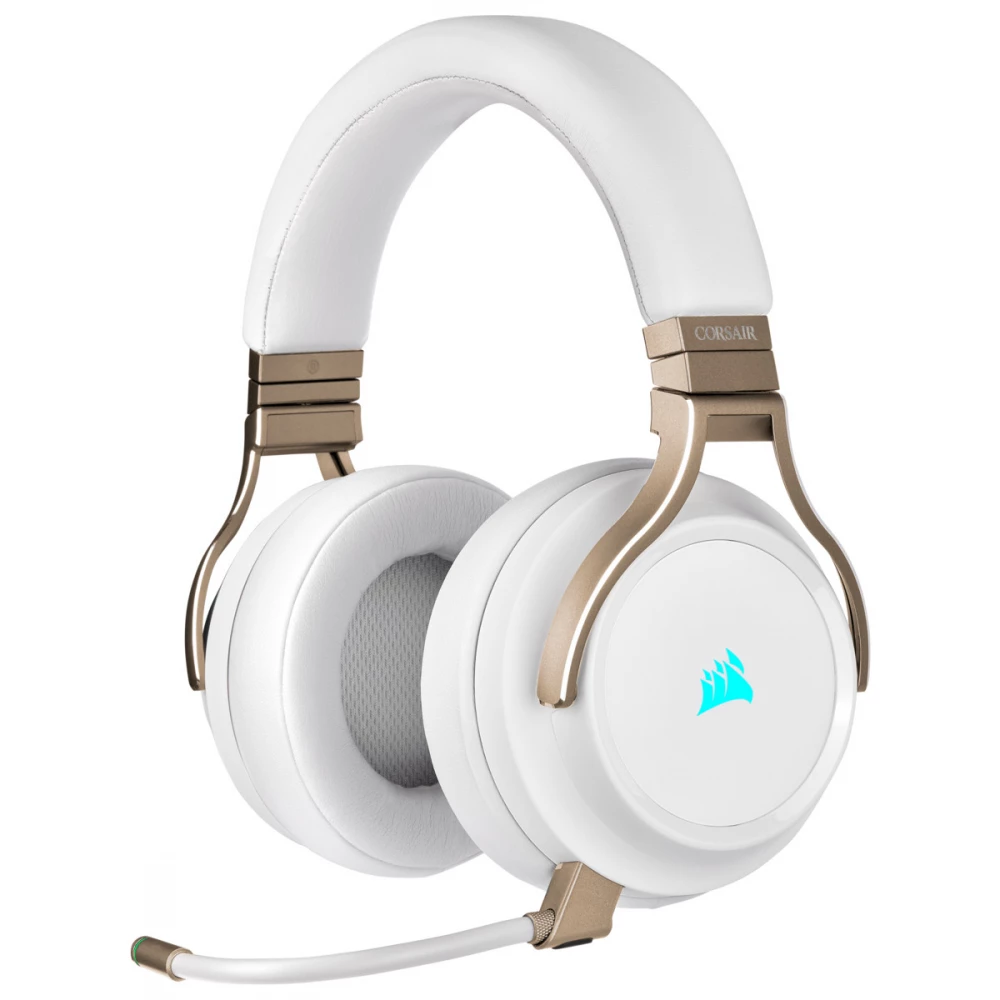 White and on sale gold gaming headset