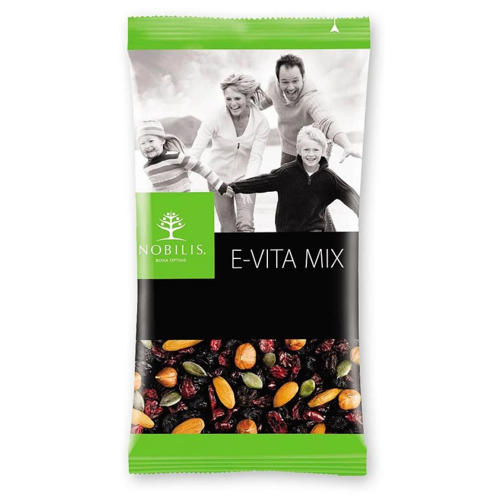 NOBILIS Aszalt gyümölcs- és magkeverék E-Vita Mix 100 g NOBILIS Aszalt gyümölcs- és magkeverék E-Vita Mix 100 g