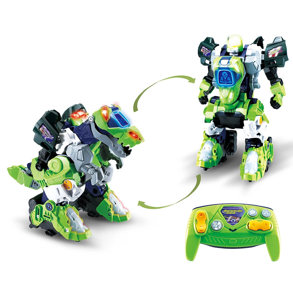 vTech Switch & Go Dinos Remote Control Overseer the T-Rex Converts to Robot 