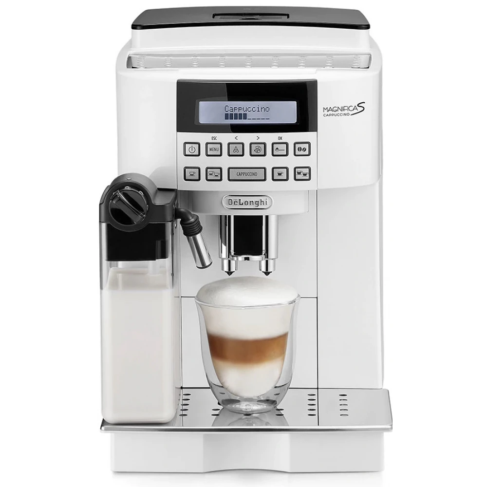 Collega moord Economie DELONGHI ECAM 22.360.W Magnifica S Automata coffee maker white - iPon -  hardware and software news, reviews, webshop, forum