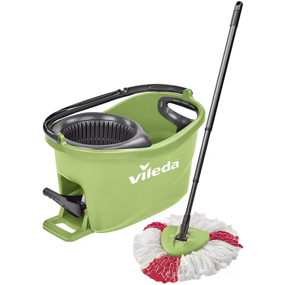 vileda easy wring and clean turbo mop and bucket unboxing