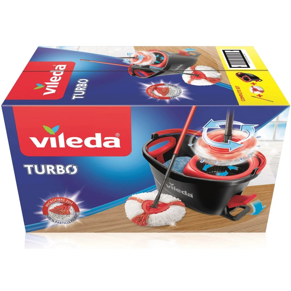 VILEDA 158571 Turbo EasyWring & Clean mop set - iPon - hardware